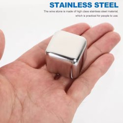 یخ مکعبی تمام استیل بسته 4 عددی